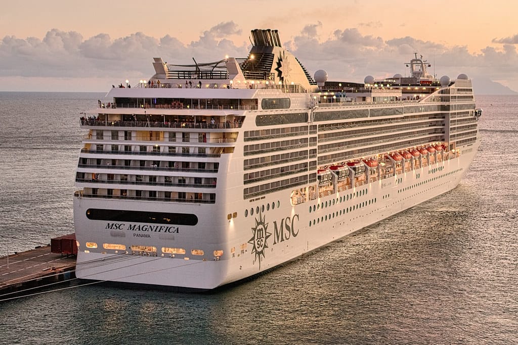 Cruse med Barn på MSC